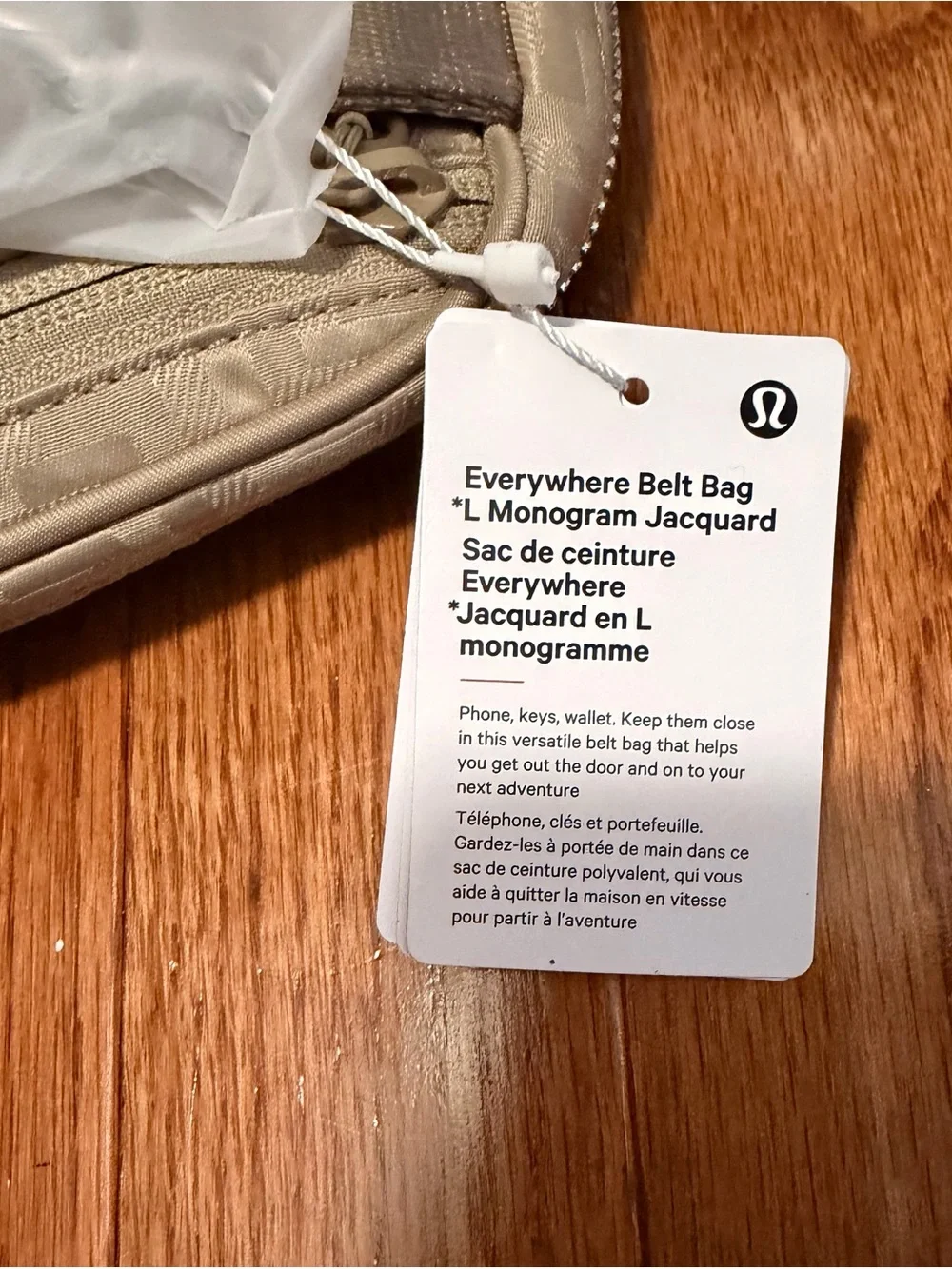 Lululemon Everywhere Belt Bag L Monogram Jacquard O/S
